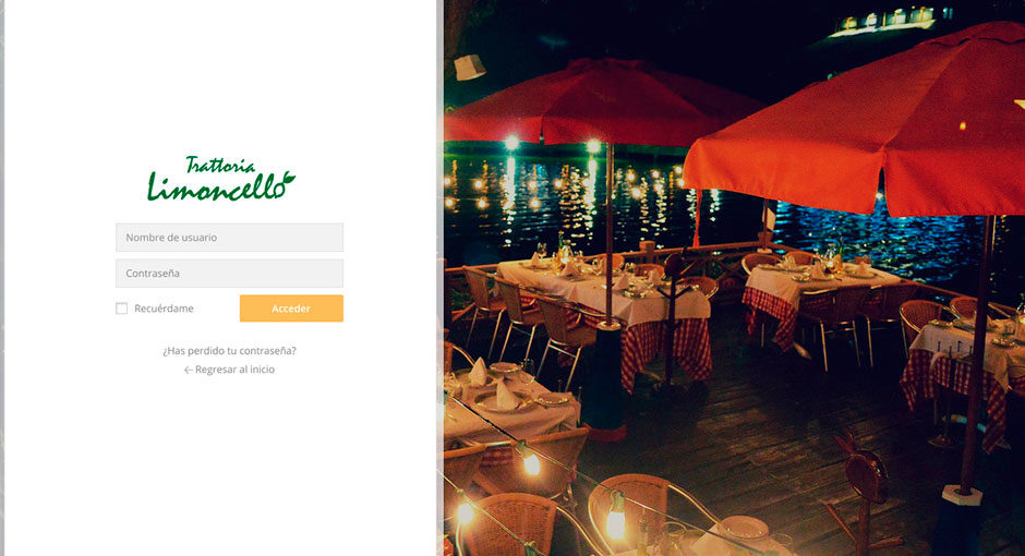 Login Limoncello Cancun
